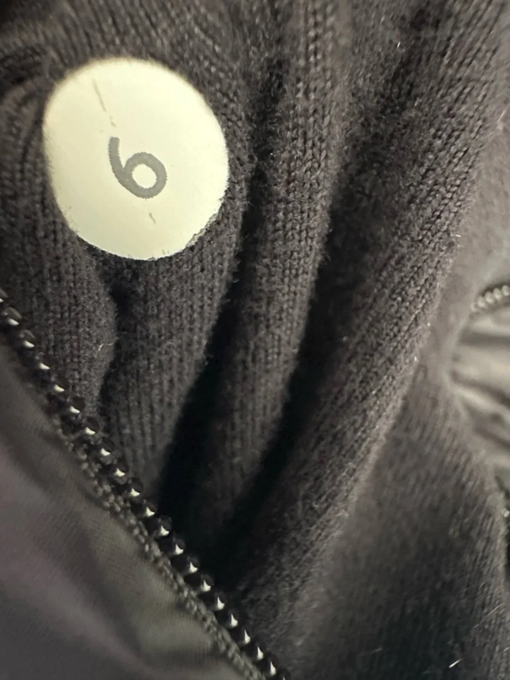 Lululemon‎ St Moritz Black Fleece Lined Windproof Jacket 6